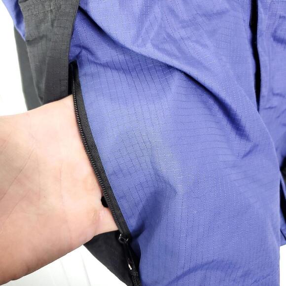 Vintage North Face Jacket Mens Large Summit Series Windbreaker Rain Hiking Hood - Picture 9 of 12